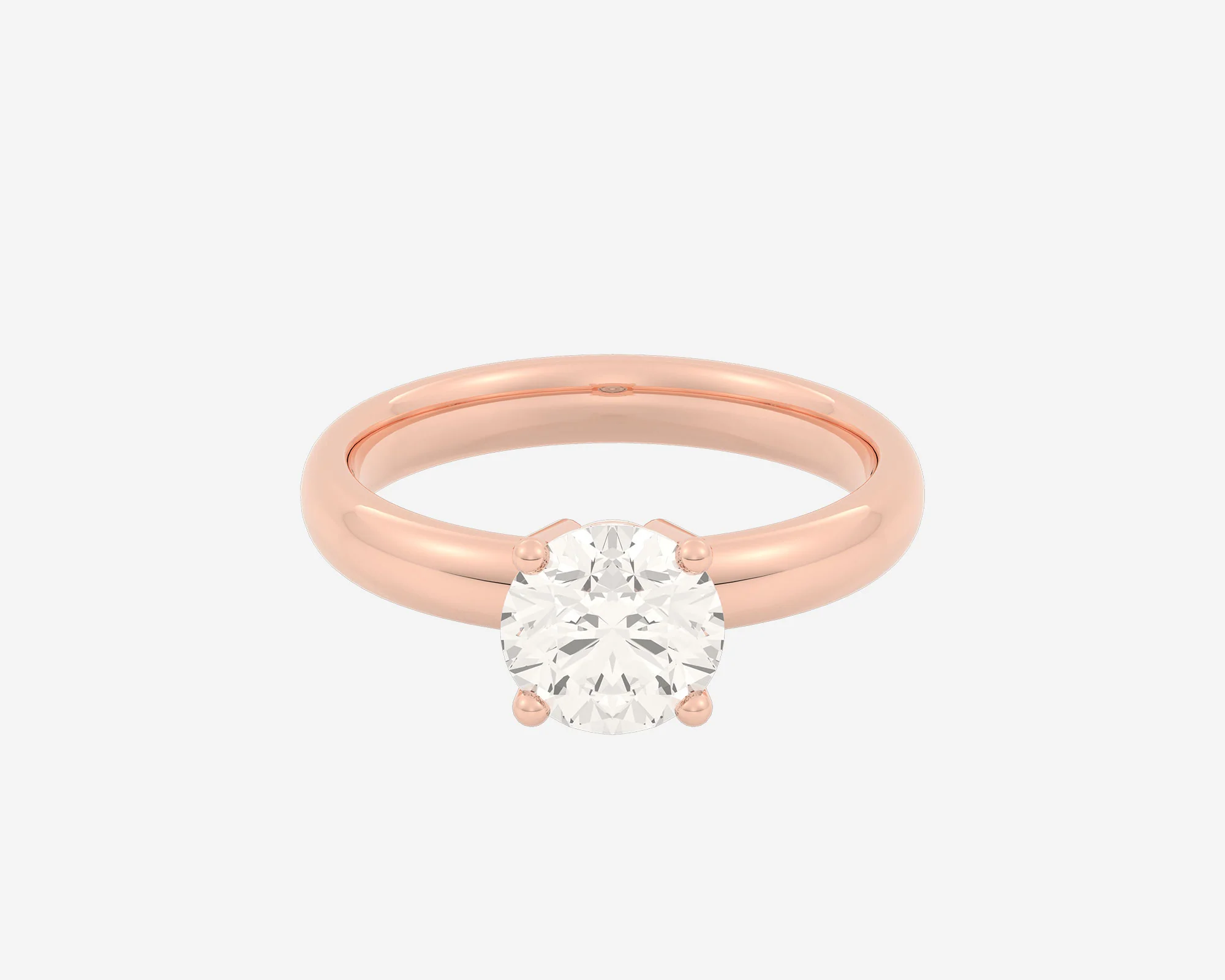 The Low Set Solitaire — Round - Image 6