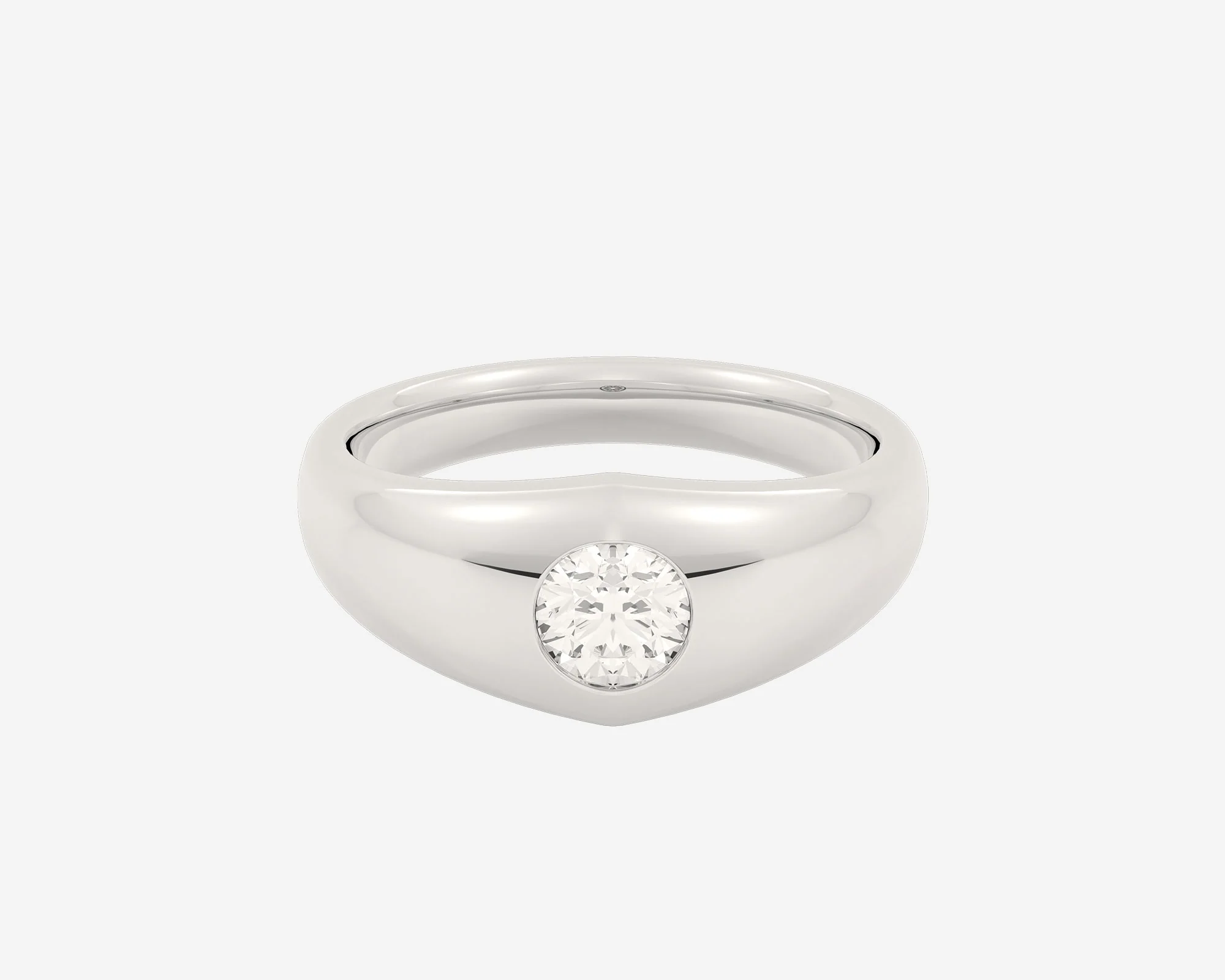 The Round Diamond Signet - Image 3