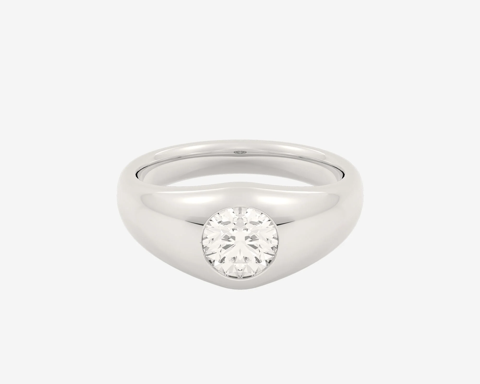 The Round Diamond Signet - Image 4