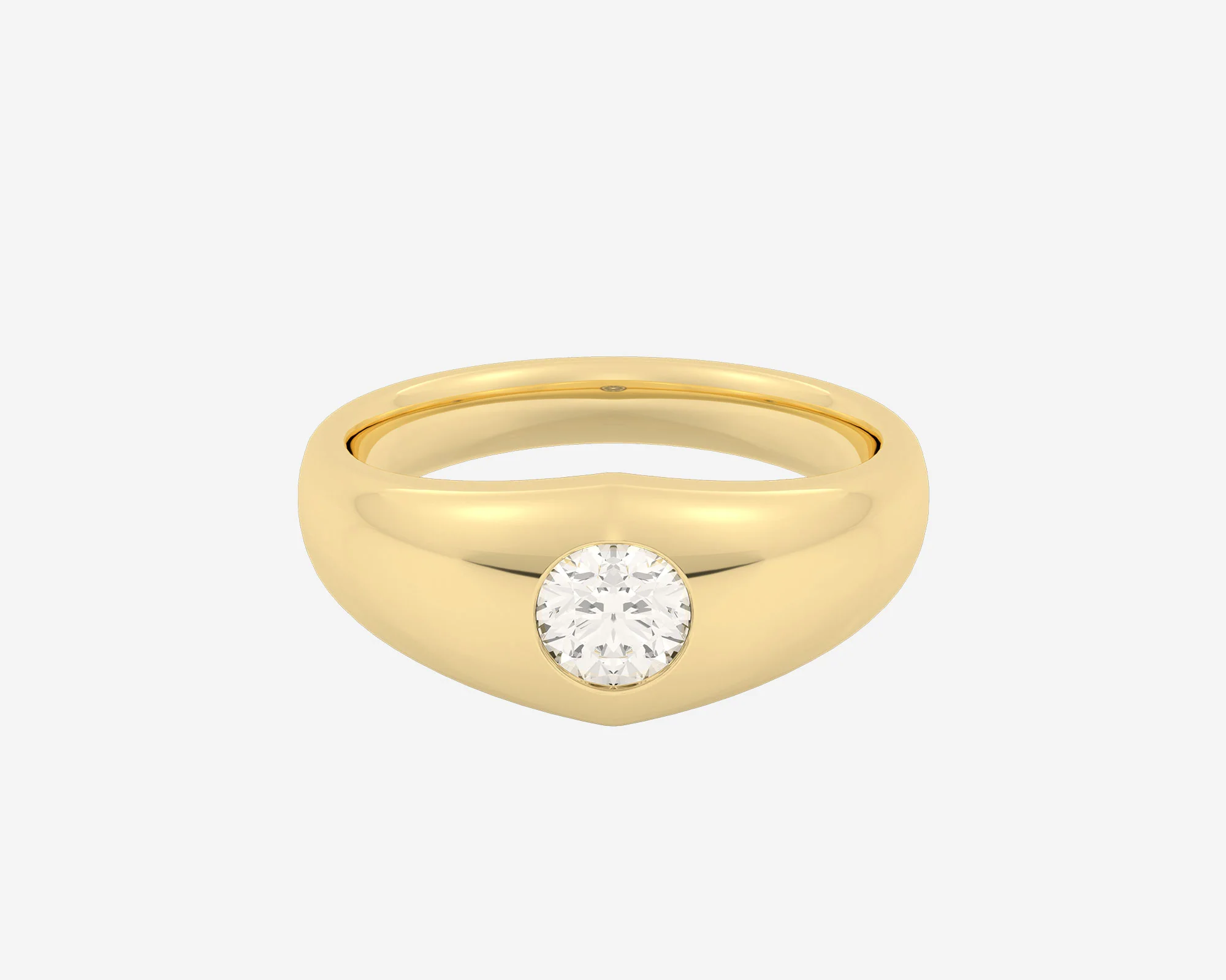 The Round Diamond Signet - Image 5