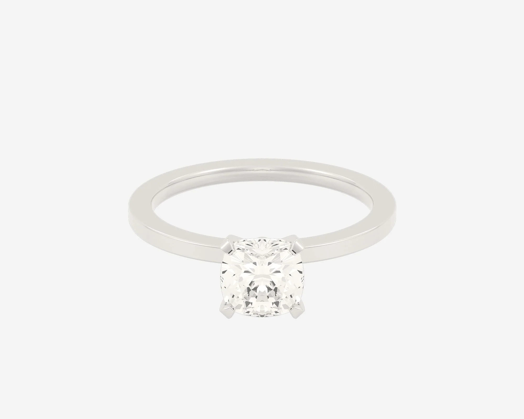 The Square Solitaire — Cushion - Image 2