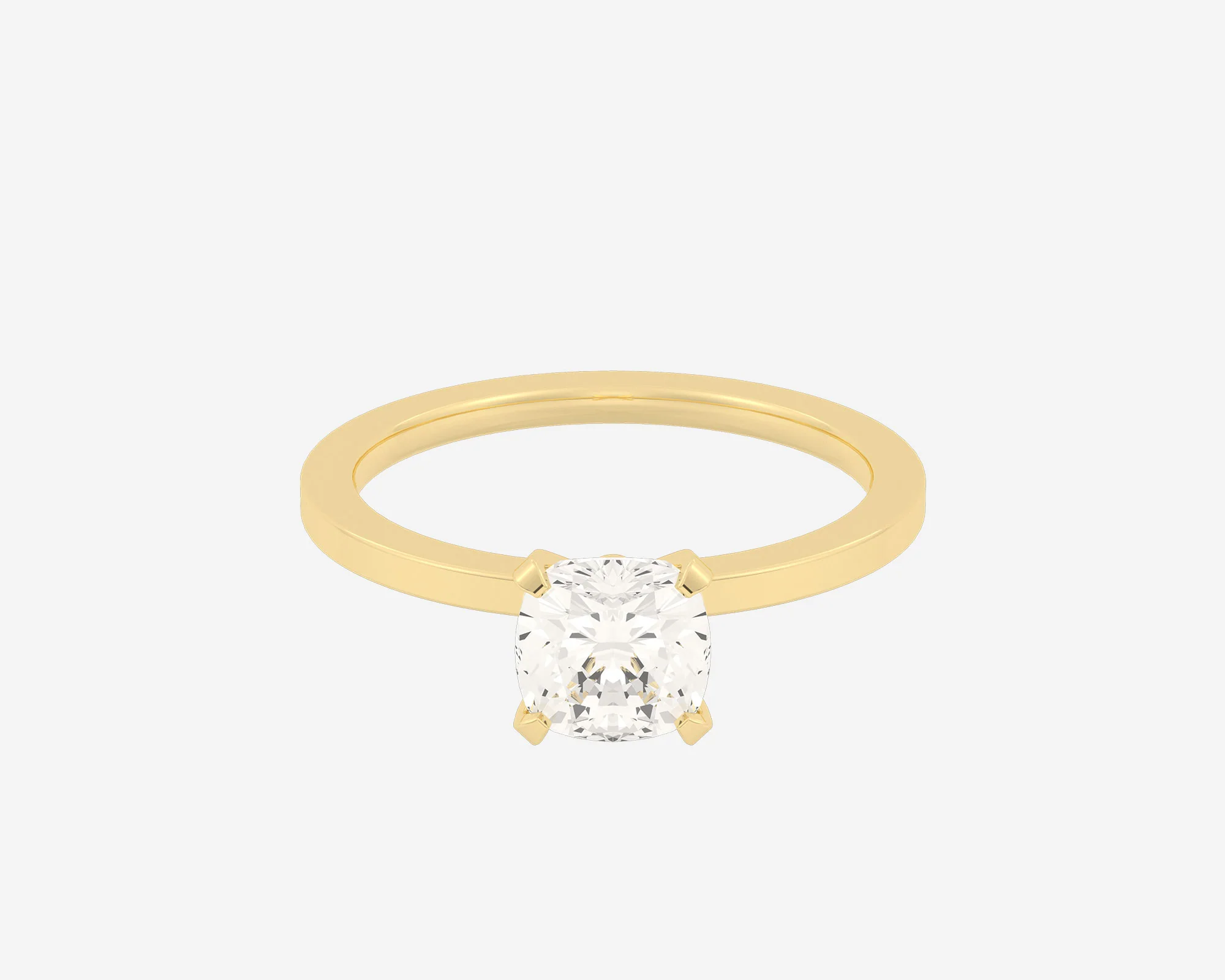 The Square Solitaire — Cushion - Image 3