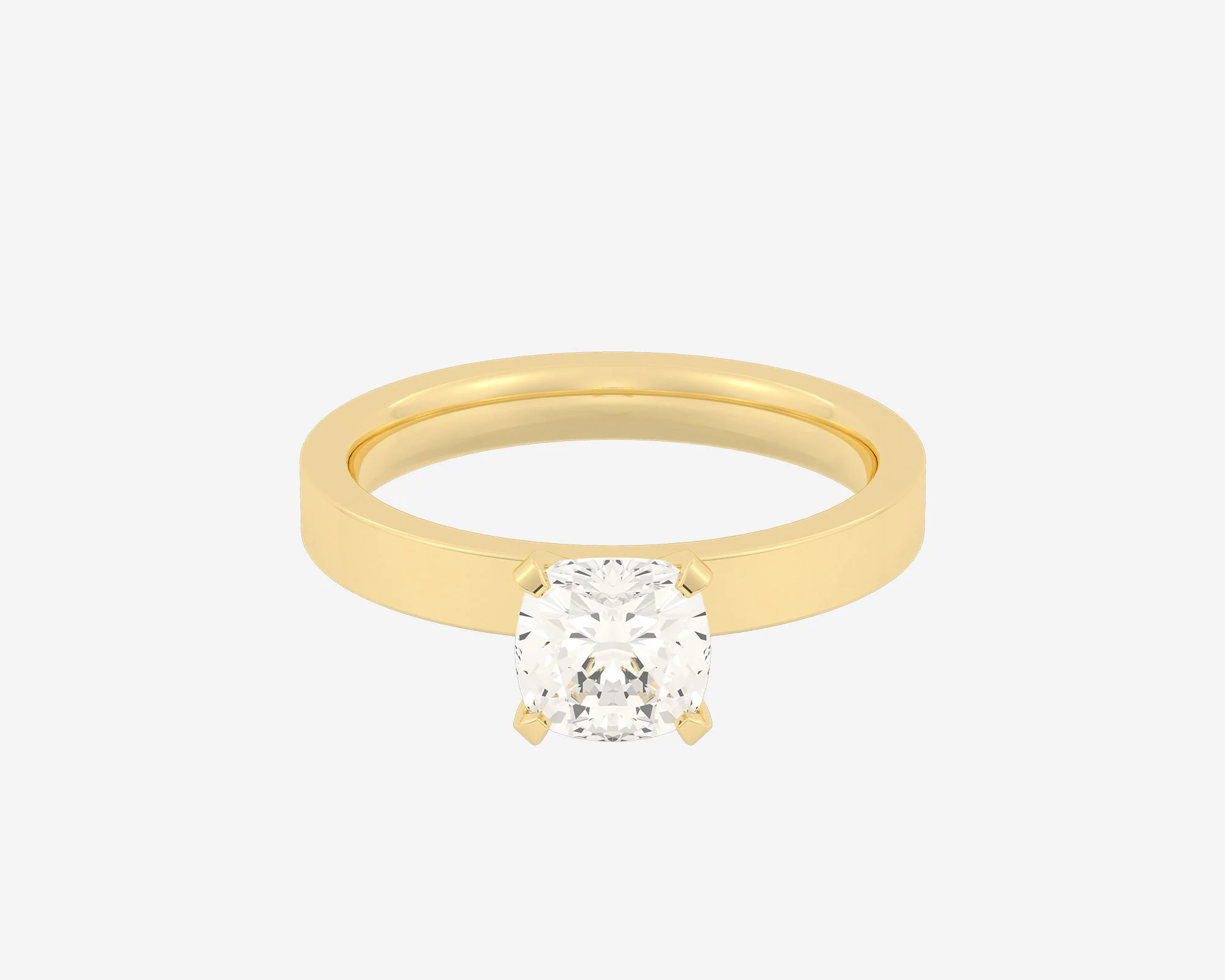 The Square Solitaire — Cushion - Image 6