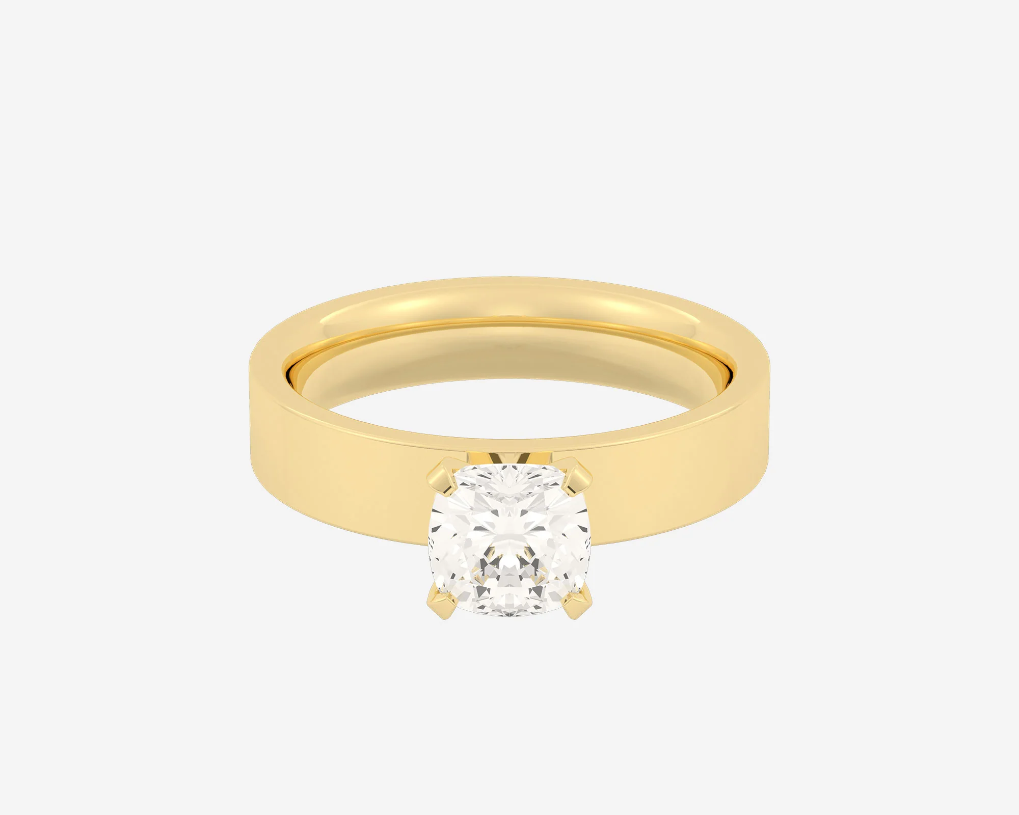 The Square Solitaire — Cushion - Image 9
