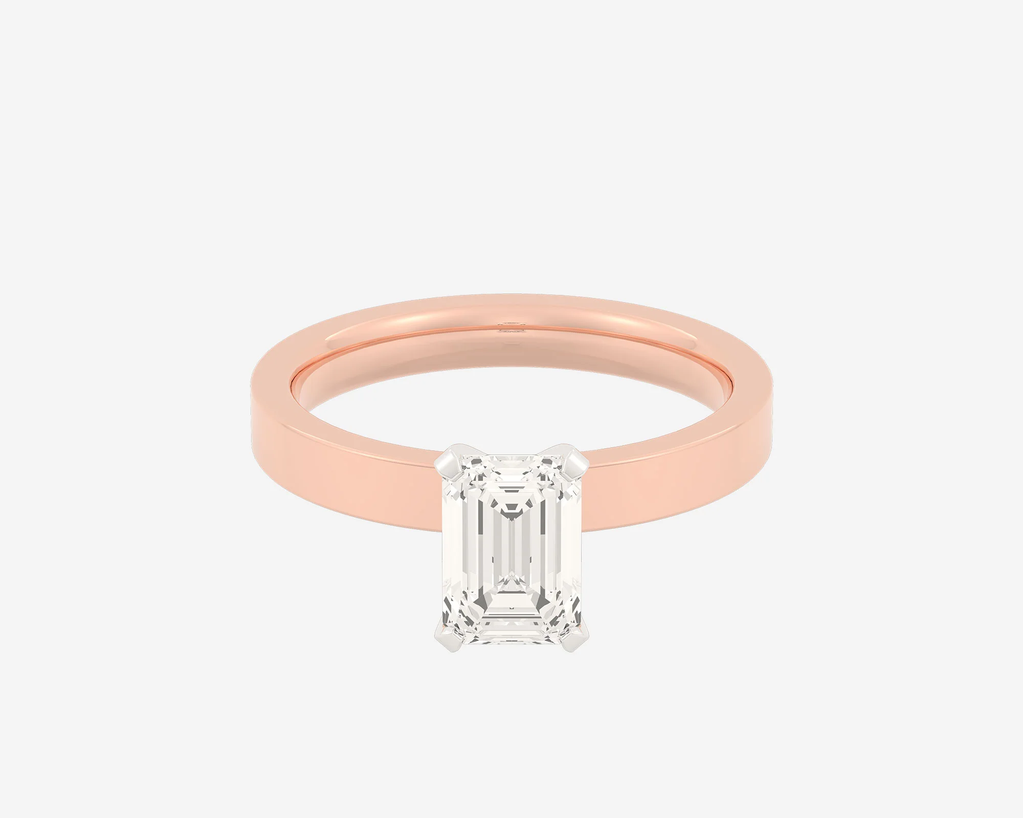 The Square Solitaire — Emerald - Image 17