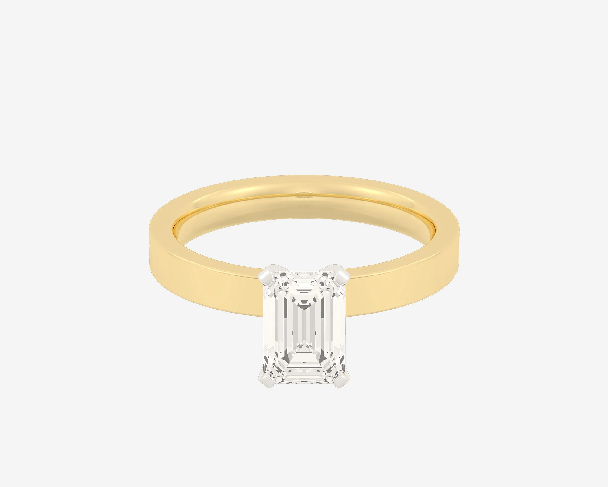 The Square Solitaire — Emerald - Image 18