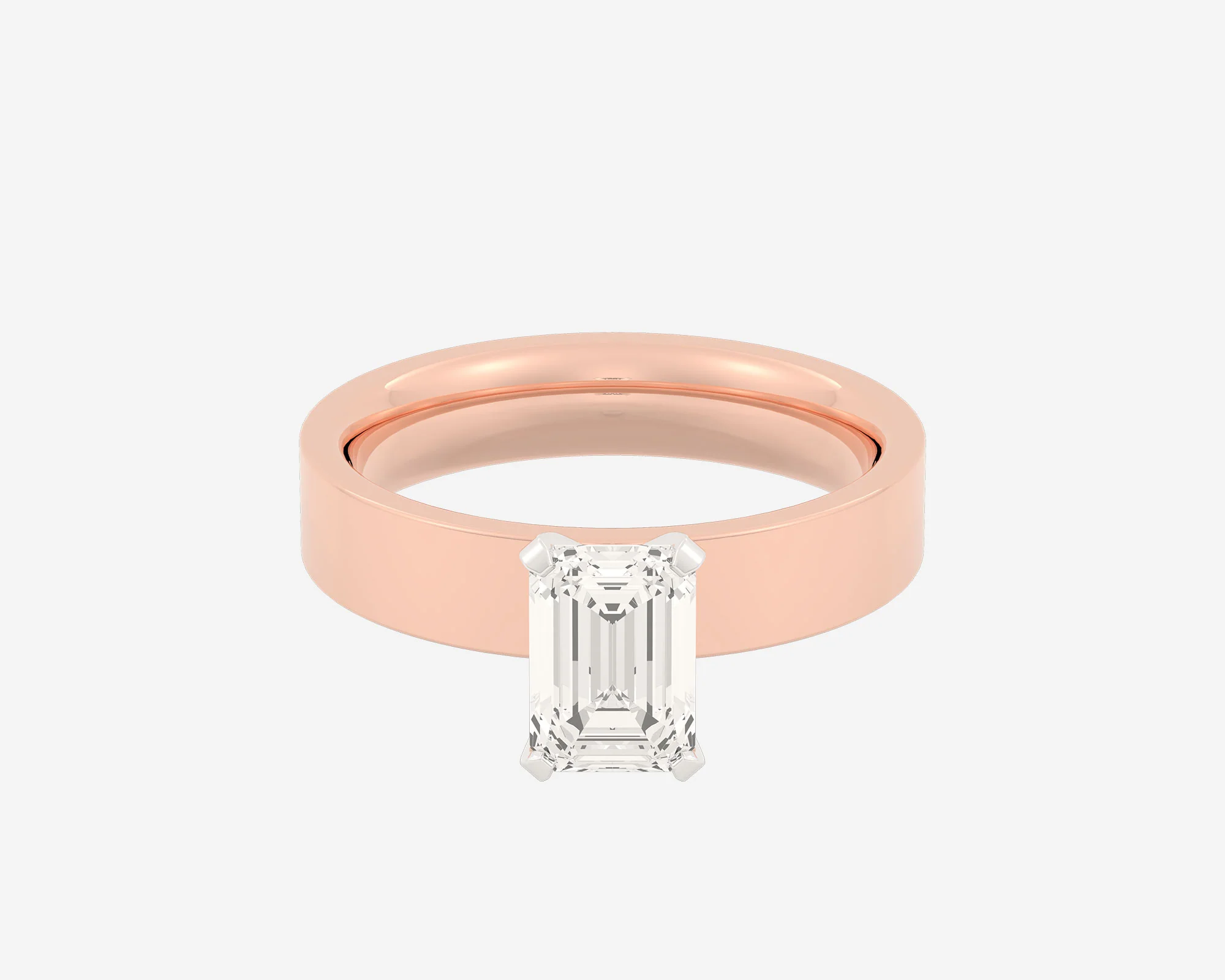 The Square Solitaire — Emerald - Image 19