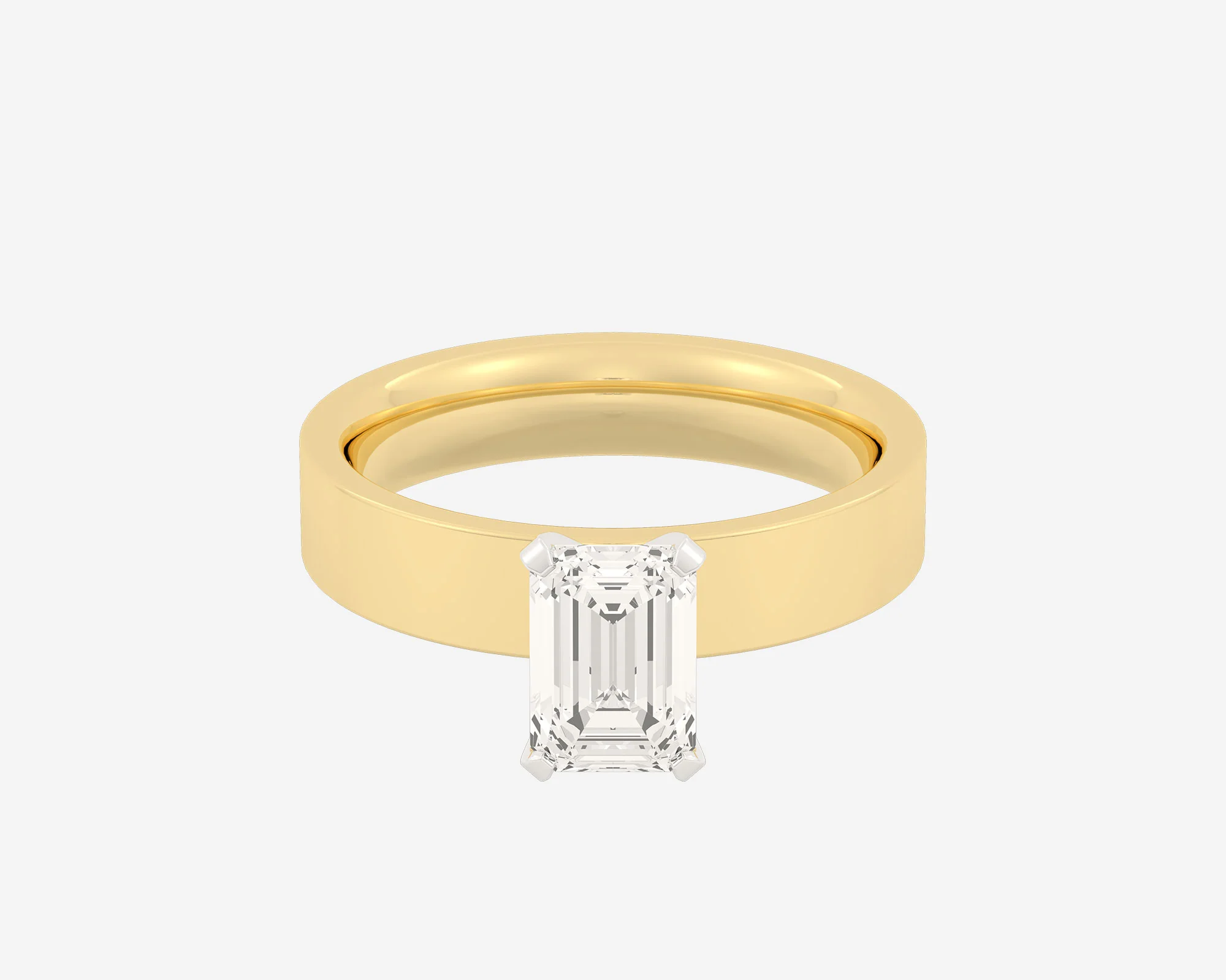 The Square Solitaire — Emerald - Image 20