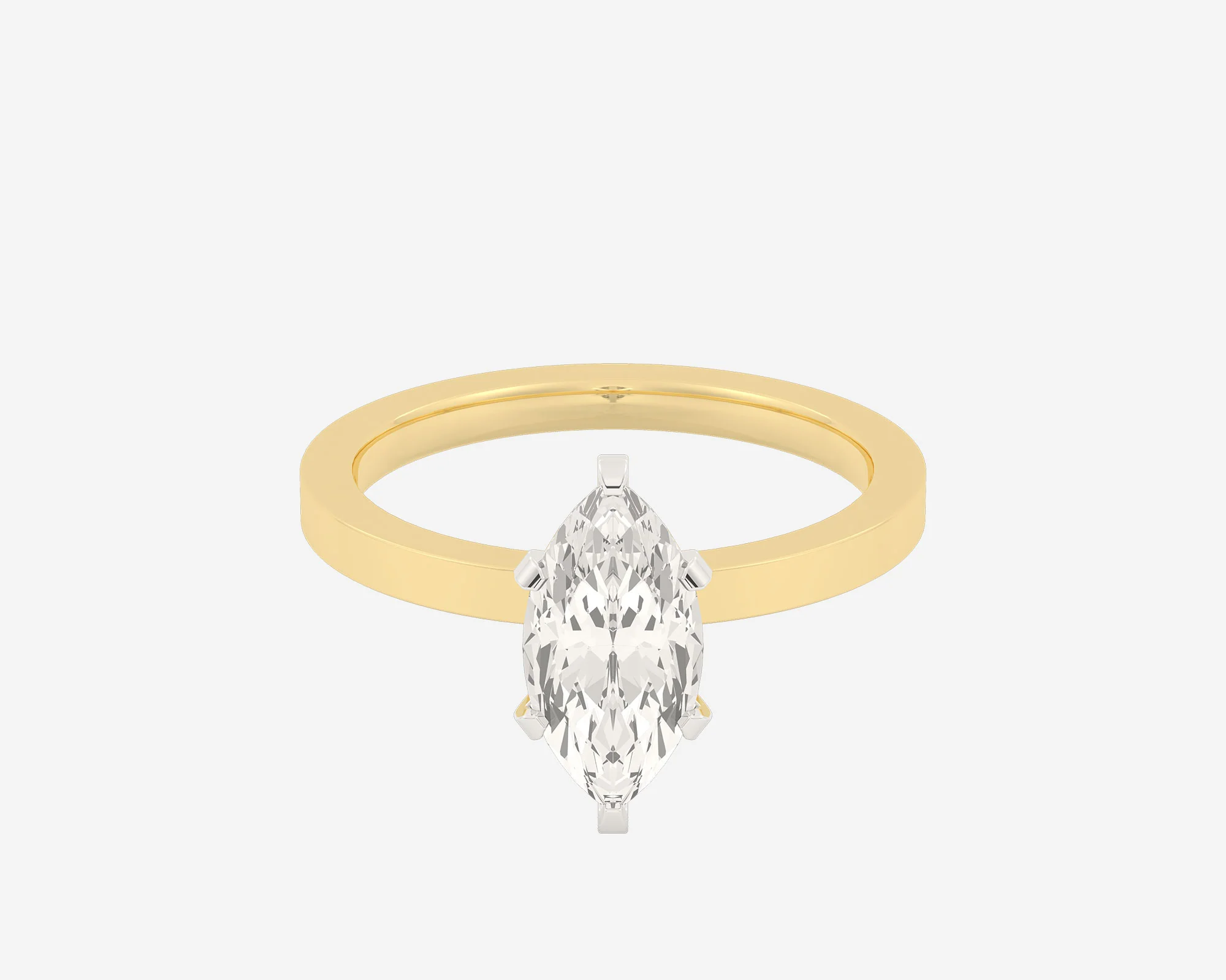 The Square Solitaire — Marquise - Image 16