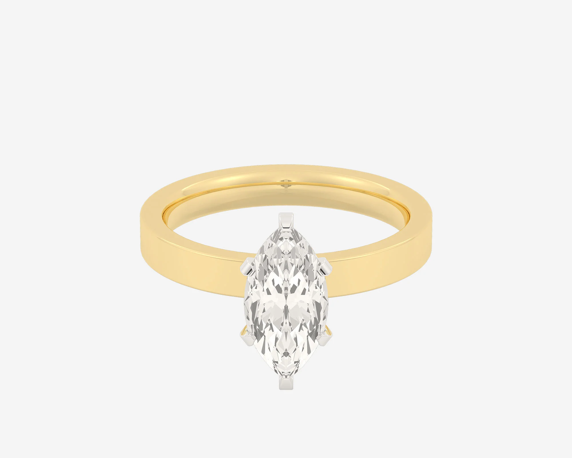 The Square Solitaire — Marquise - Image 18