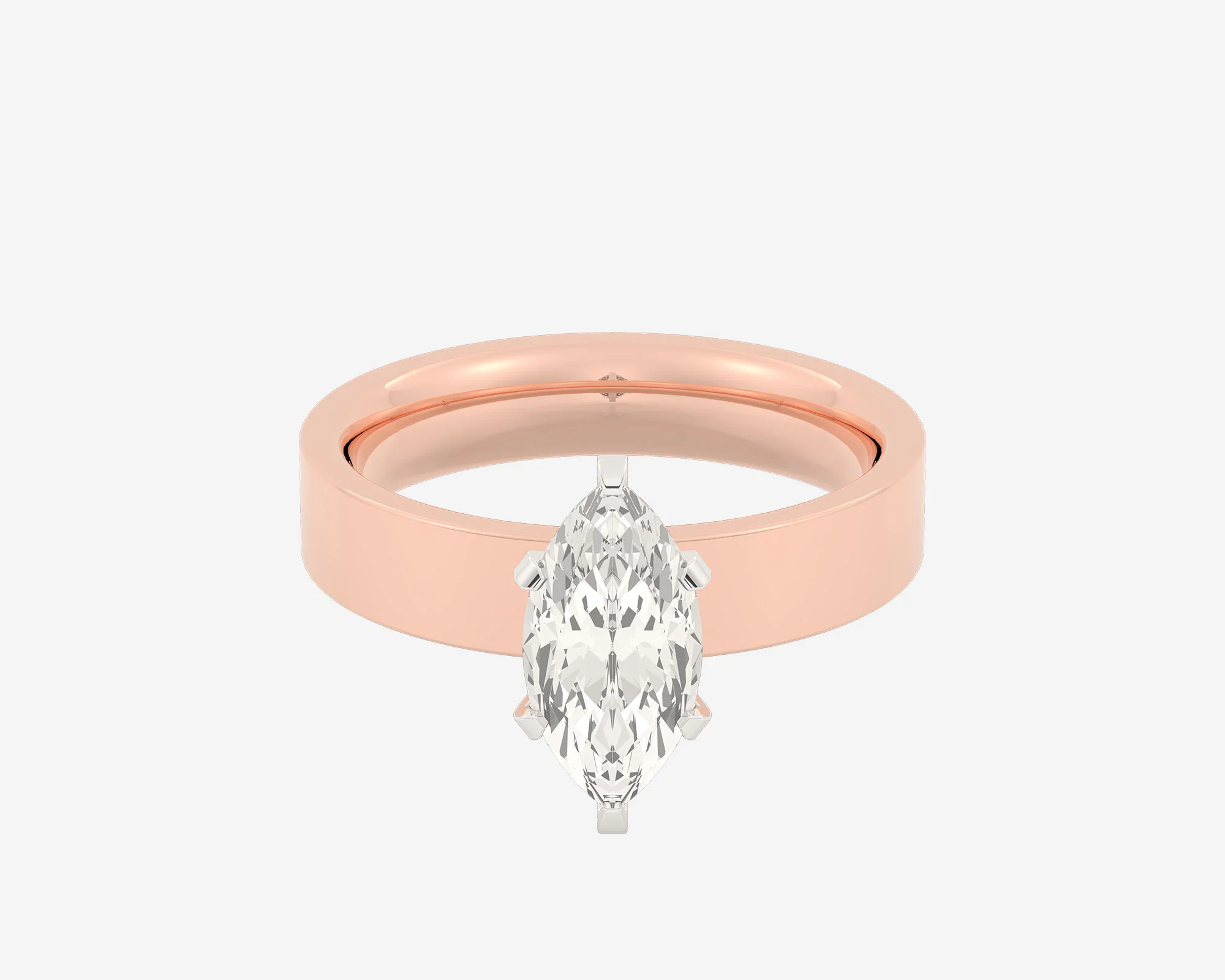 The Square Solitaire — Marquise - Image 19