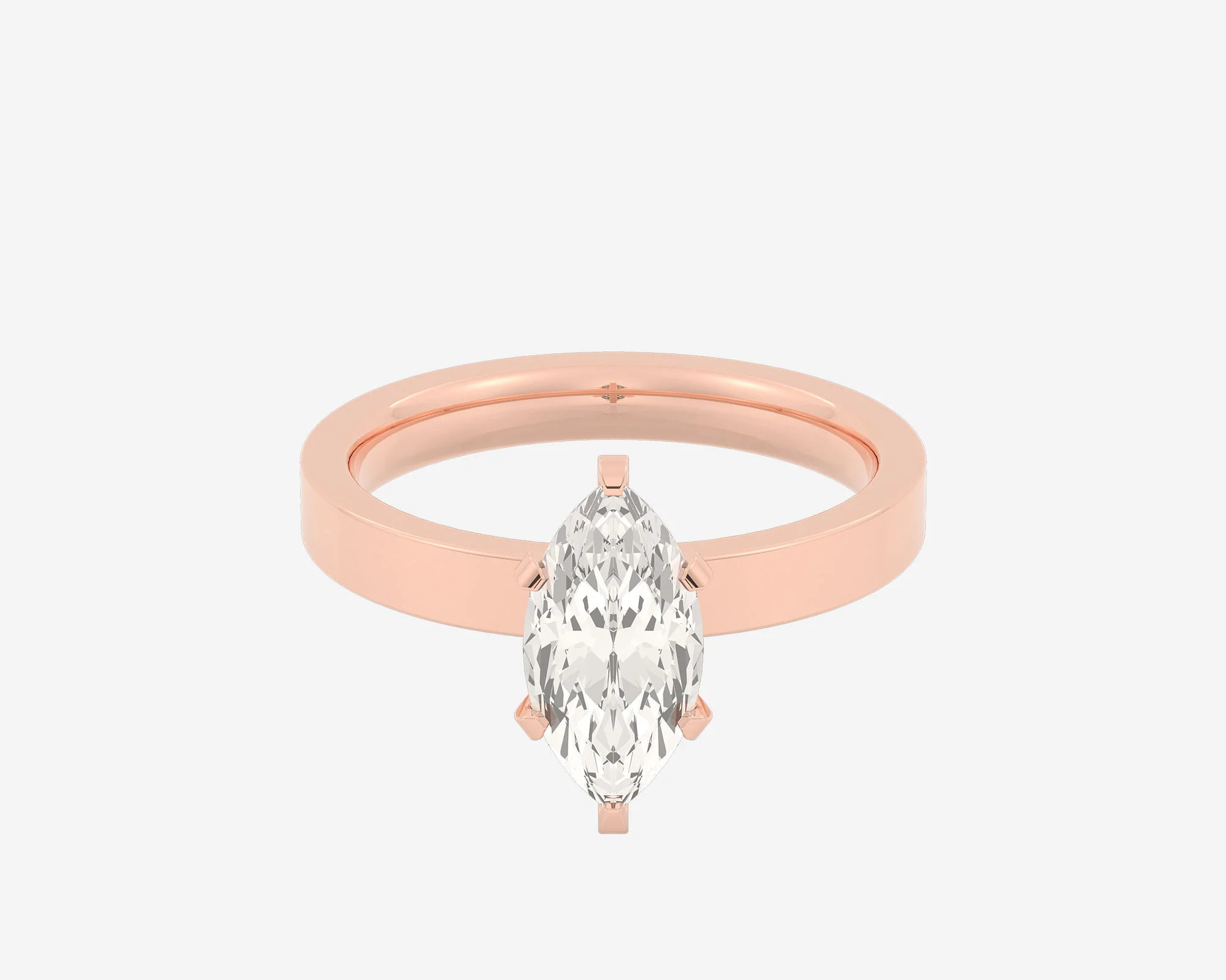 The Square Solitaire — Marquise - Image 4