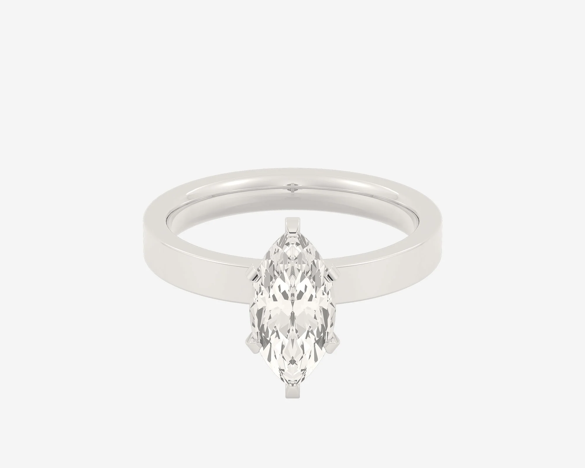 The Square Solitaire — Marquise - Image 8