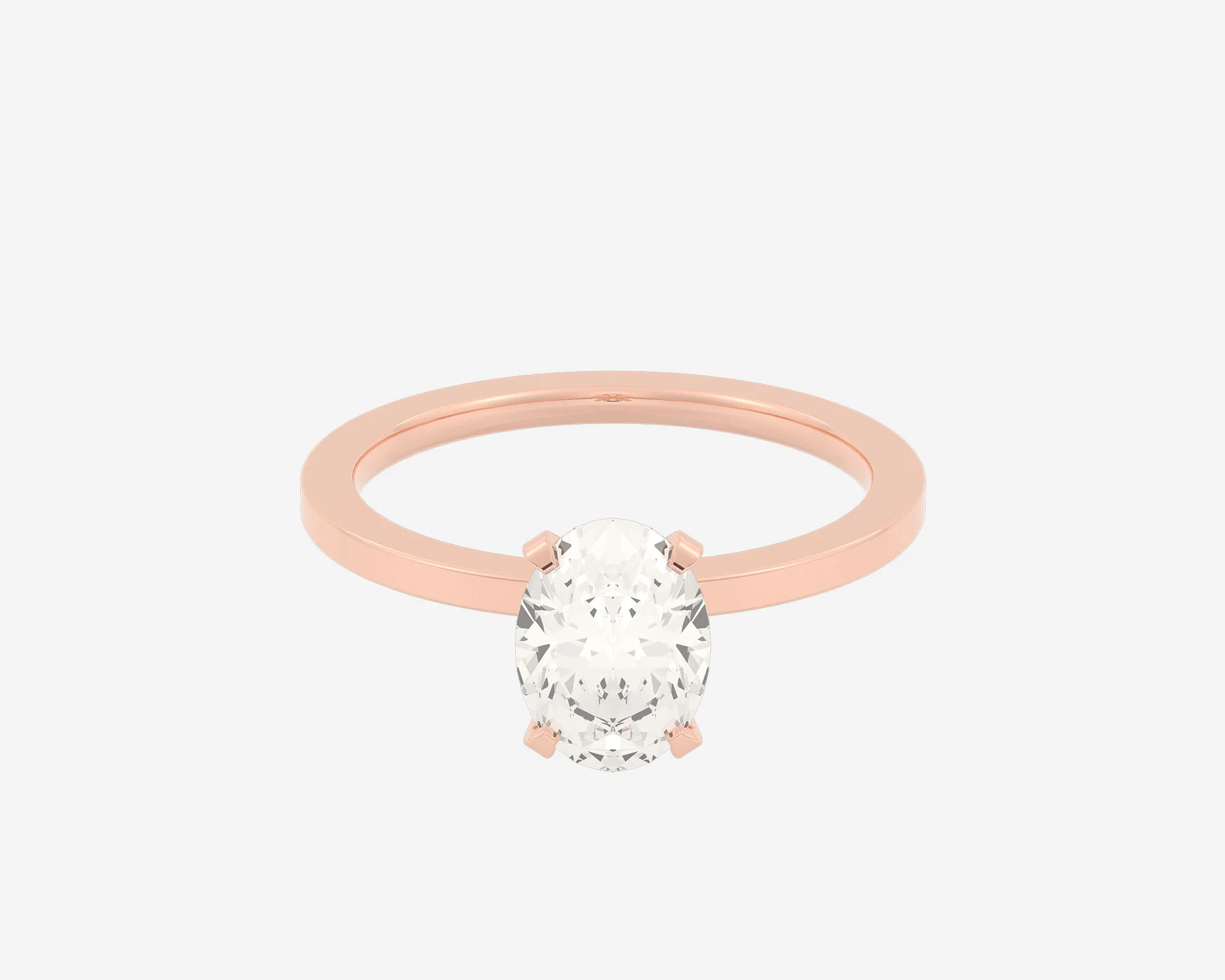 The Square Solitaire — Oval