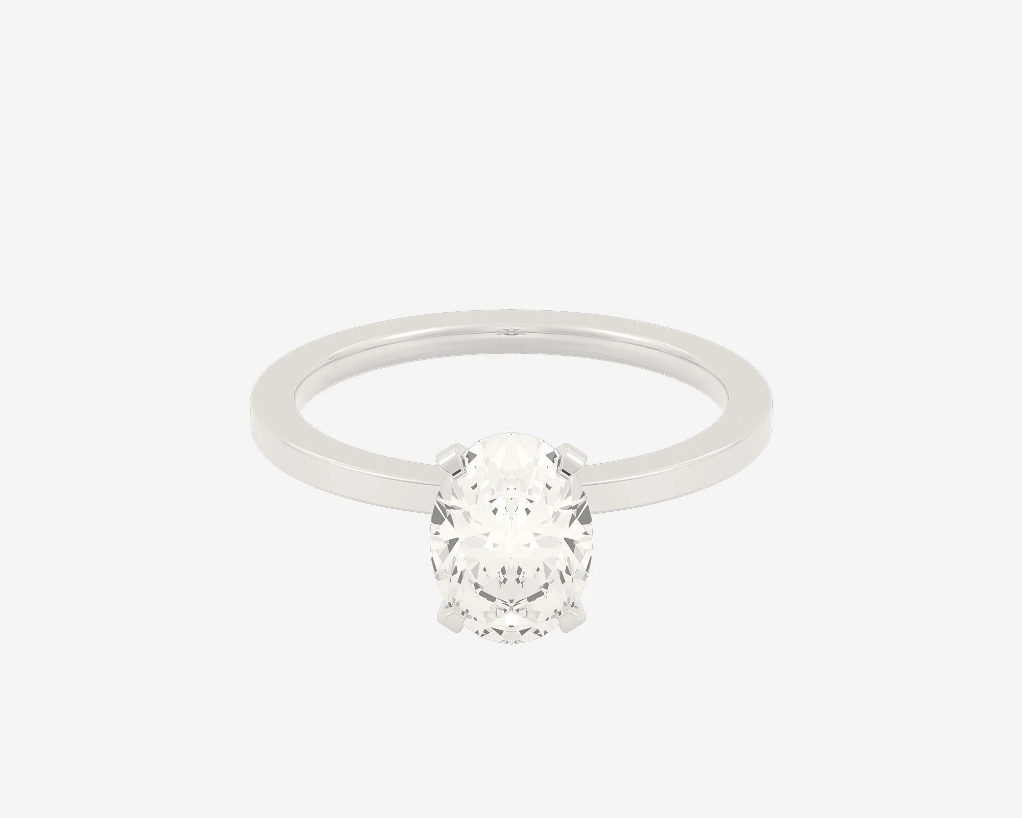 The Square Solitaire — Oval - Image 2