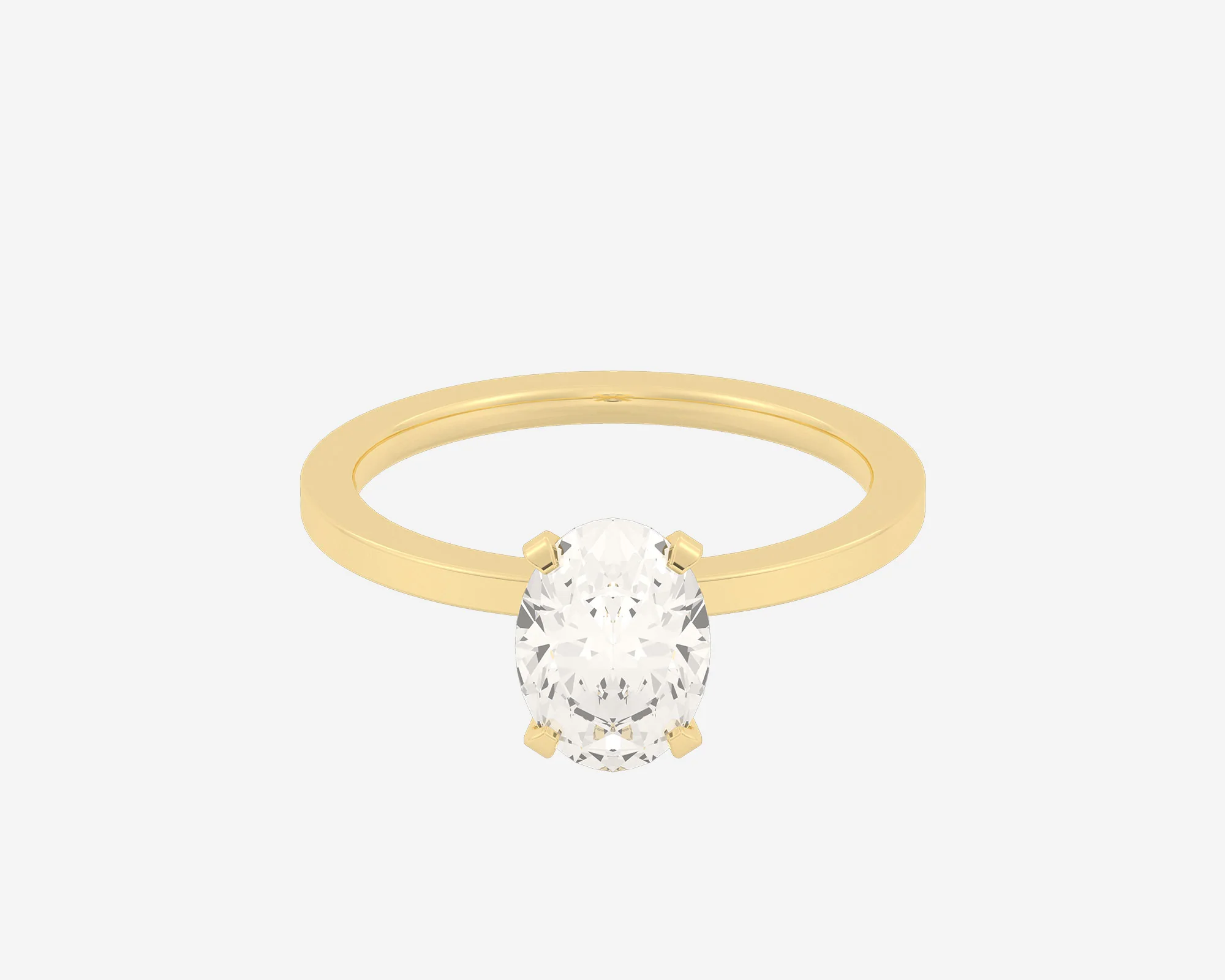 The Square Solitaire — Oval - Image 3