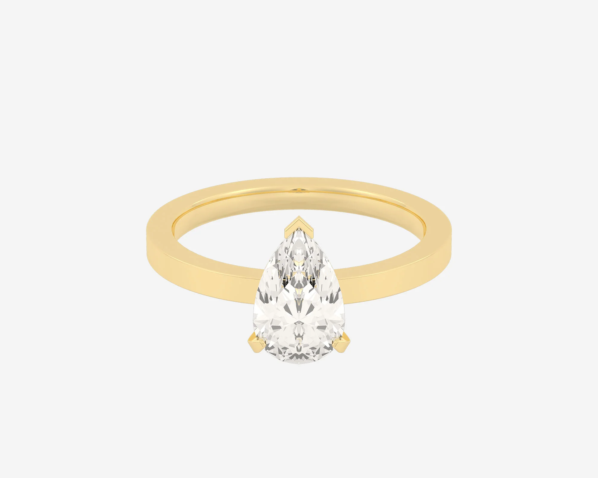 The Square Solitaire — Pear - Image 12