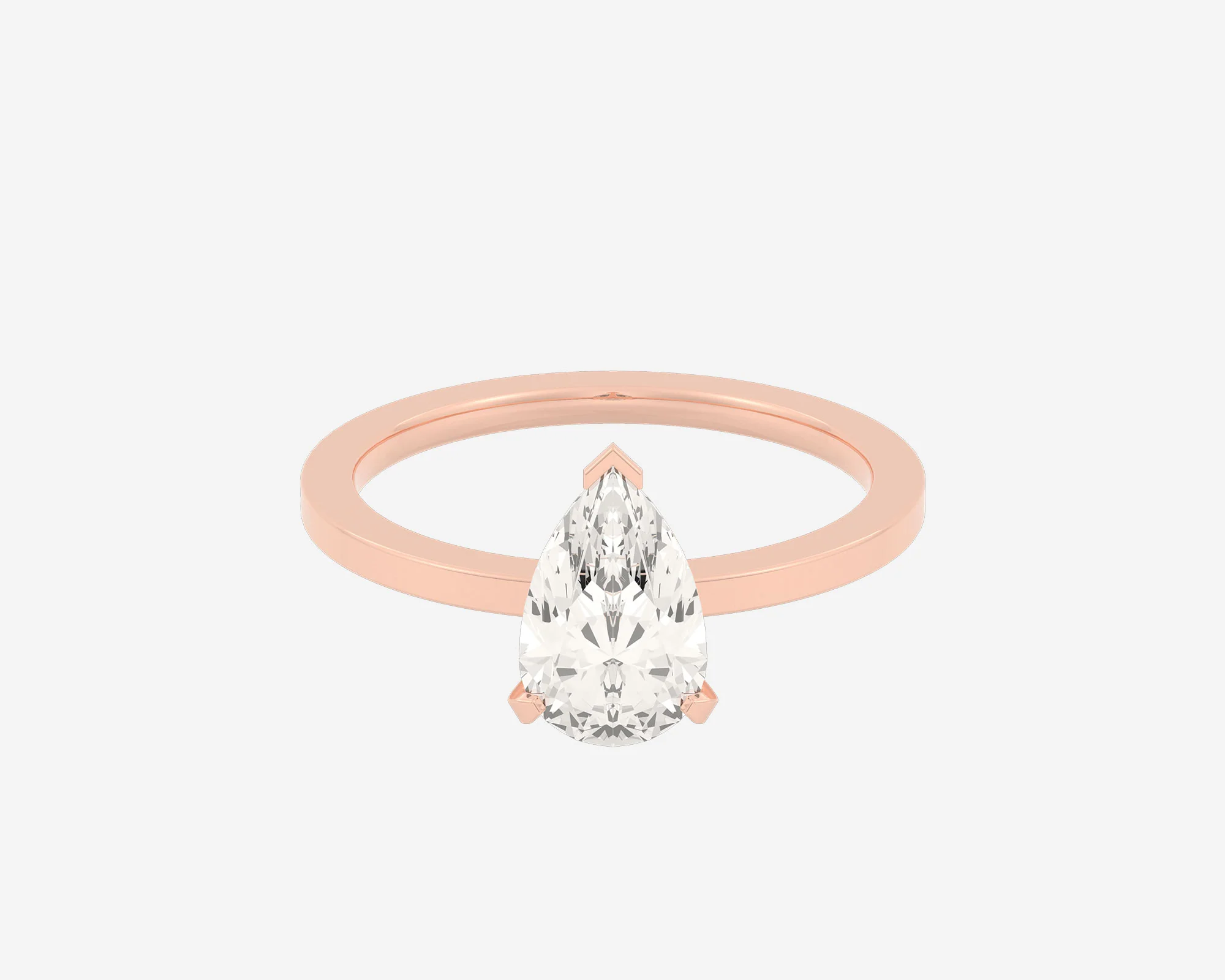 The Square Solitaire — Pear - Image 3