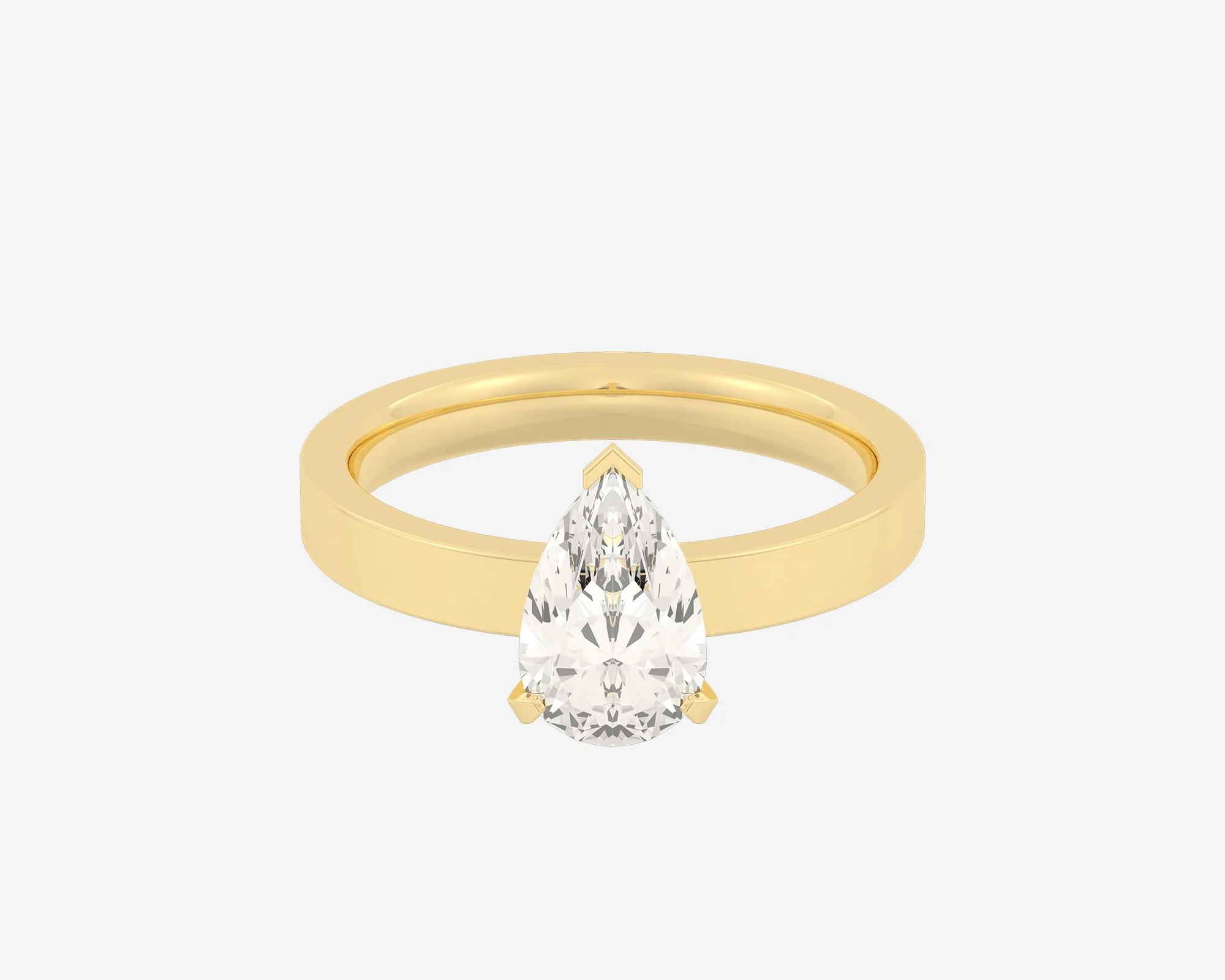 The Square Solitaire — Pear - Image 4