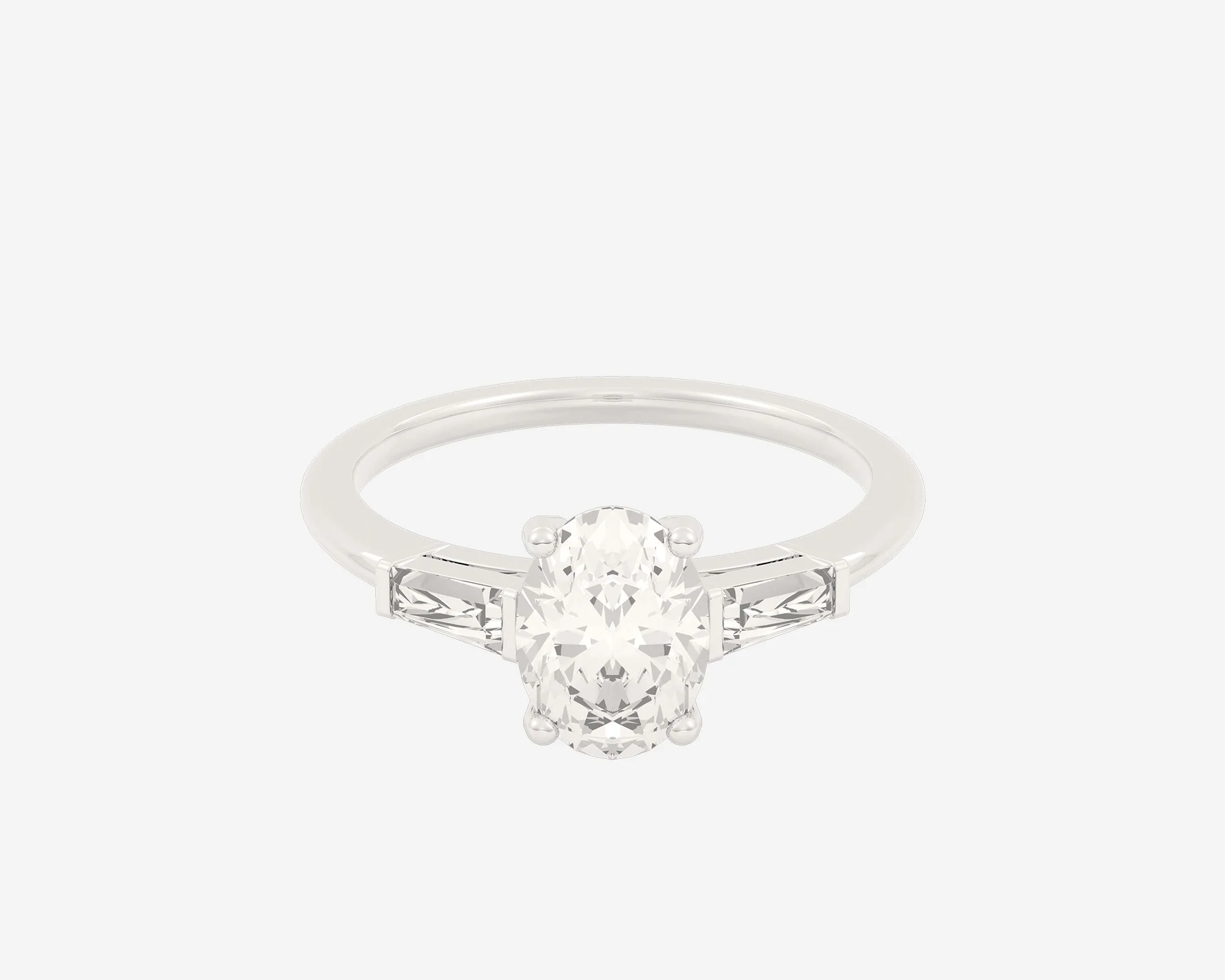 The Tapered Baguette — Oval - Image 2