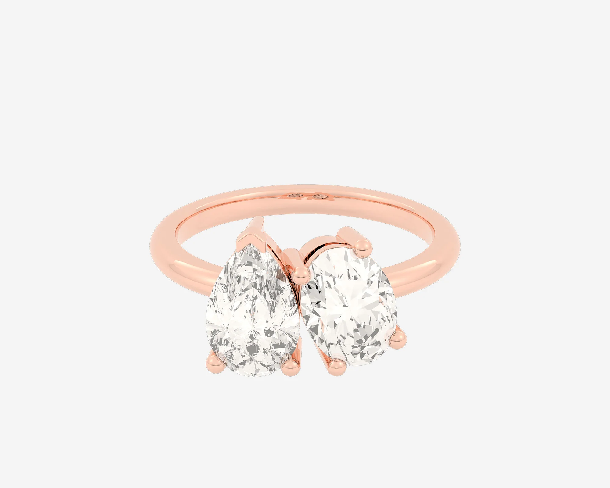 The Toi et Moi — Pear/Oval - Image 3